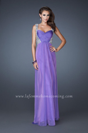 standout-formal-light-purple-stonestudded-straps-prom-dress-by-la ...