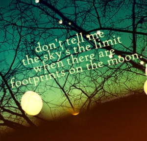 inspiring quotes, sayings, sky, moon