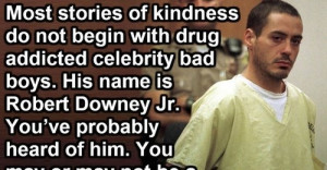 Robert Downey May Have Been A Drug Addict, But This Is Amazing