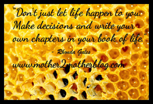 Inspirational Quote: Write Your Own Chapters