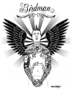 Tagged: Birdman, Chris Andersen, tattoos, .