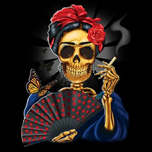 Frida Catrina Skull – T-Shirt