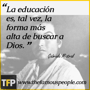 Gabriela Mistral Biography