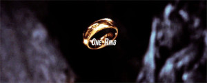 one ring to bring them all and in the darkness bind them