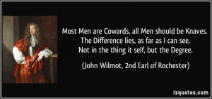 Most Men Are Cowards All...
