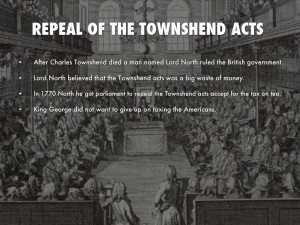 Townshend Acts Repealed
