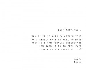 Dear Happiness: Quote About Dear Happiness ~ Daily Inspiration