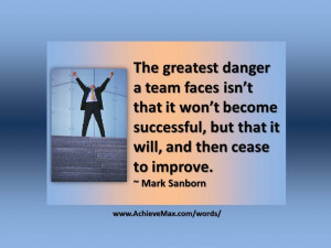 Quote on teamwork by Mark Sanborn. Find more on teamwork at www ...