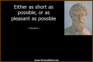 Plutarch Quotes