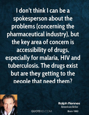 don't think I can be a spokesperson about the problems (concerning ...