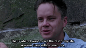 ... tim robbins frank darabont andy dufresne movie monologues animated GIF