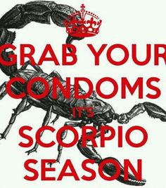 Scorpio season!