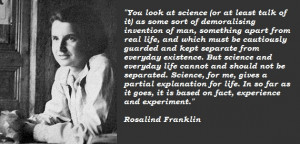 frases de rosalind franklin Rosalind Franklin Quotes 5
