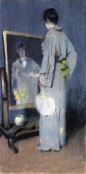 William Merritt Chase (American artist, 1849 - 1916) Study for Making ...