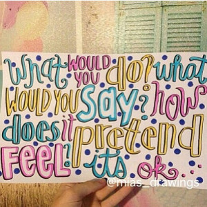 Little Mix Song Lyrics | via Tumblr