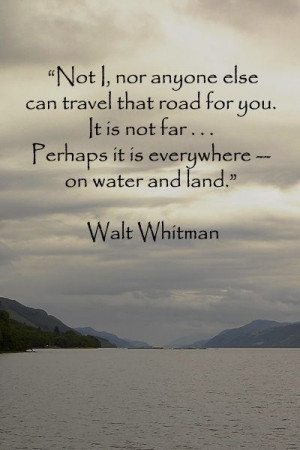 Walt Whitman. Beautiful.