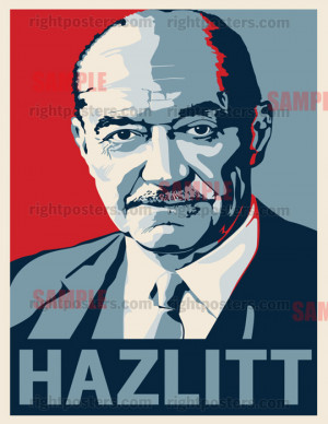 Henry Hazlitt Poster
