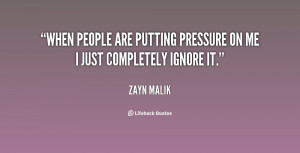 Quotes About Pressure In Life