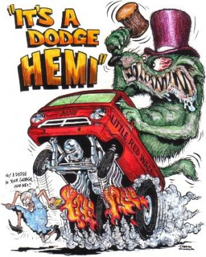 Rat Fink Dodge Hemi Image