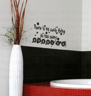 ... Bathroom Vinyl Wall Lettering Words Art Decor Decals Graphic Quotes