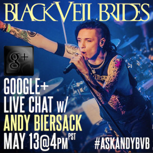 Andy Biersack Quotes 2013 Andy biersack live chat