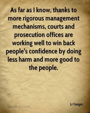 As far as I know, thanks to more rigorous management mechanisms ...