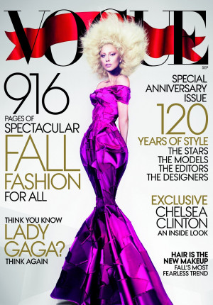 This Lady Gaga cover gave Vogue its highest-selling issue of the past ...