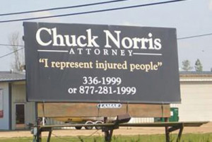 Chuck Norris, Attorney At Law