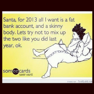 Christmas list.... skinny=lean/muscular