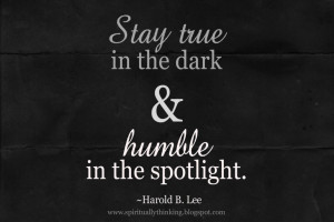 Be Humble Quote Life