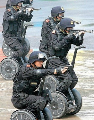 The Chinese Special Forces, always an imaginative lot. Perhaps the ...