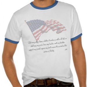 KRW J F Kennedy Quote T-shirts