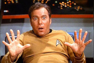 ... for Shatner to once again slip back into the role as James T. Kirk