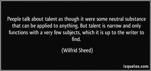 More Wilfrid Sheed Quotes