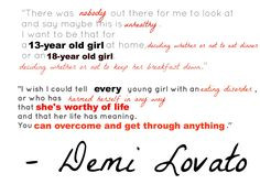Quote by Demi Lovato. More