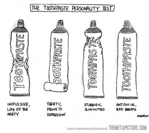Funny photos funny toothpaste personality drawings