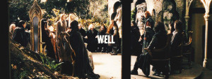 ... rings gif: fellowship the council of elrond is just hilarious to me