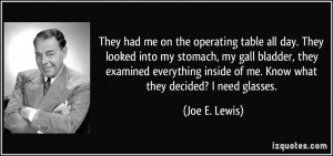 More Joe E. Lewis Quotes