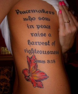 Christian Quotes Tattoo Art (1)