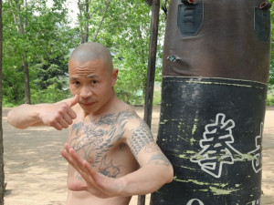 ... quote. Shifu Shi Yan Jun training Sanda in Shaolin Temple. www