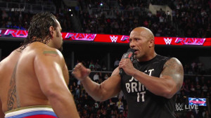 WWE Raw results: The Rock appears, quotes Jay-Z and punches Rusev in ...
