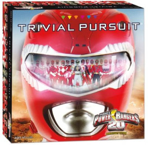 Power Rangers Monopoly and Trivial Pursuit Games