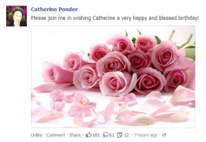 catherine ponder quotes fan page i liked a while back