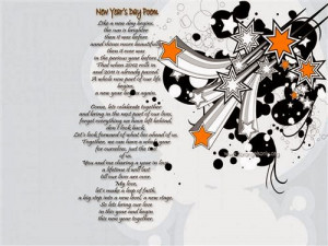 The Long Poems For Happy New Year Holiday By The Nice Words.