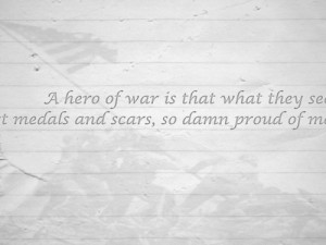 Hero of War – Rise Against lyric Quote (first try doing this)