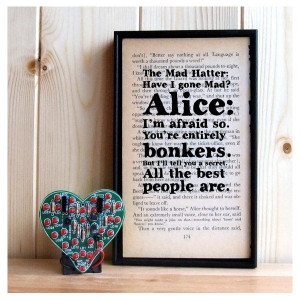 Alice in Wonderland quote - 