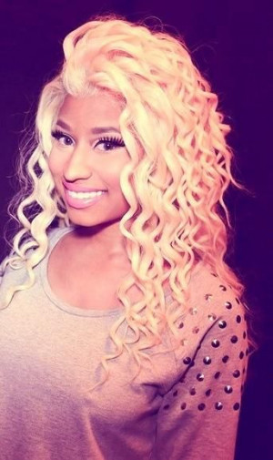 Nicki Minaj I like her with this hairstyle..who am i kidding i always