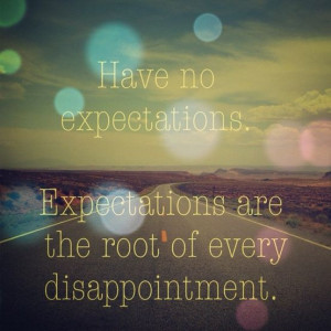 Don't Expect, Experience