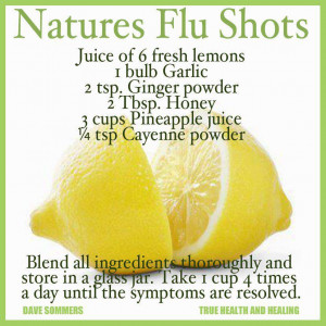 Yup It’s Flu Season – Use This Natural Flu Shot