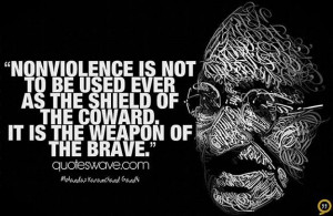 Mahatma Gandhi's Weapon of Nonviolence